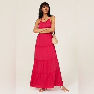 Slate & Willow backless maxi dress